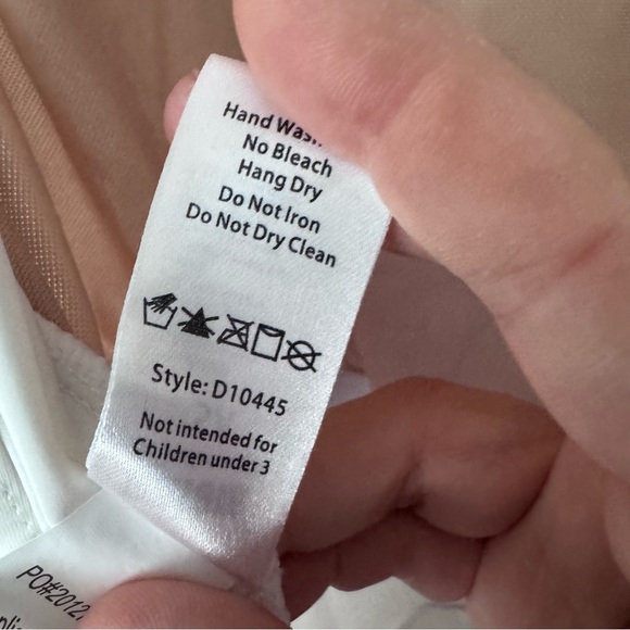 Balera white leotard with skirt Size Small Adult - Picture 3 of 5